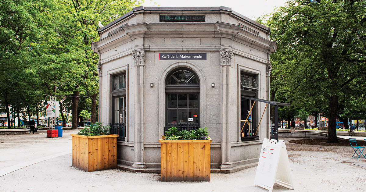 Café Maison ronde