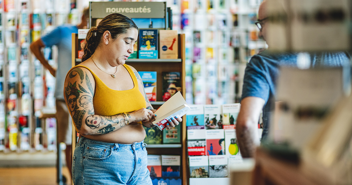 Mariana Mazza à la librairie Le Fureteur à Saint-Lambert