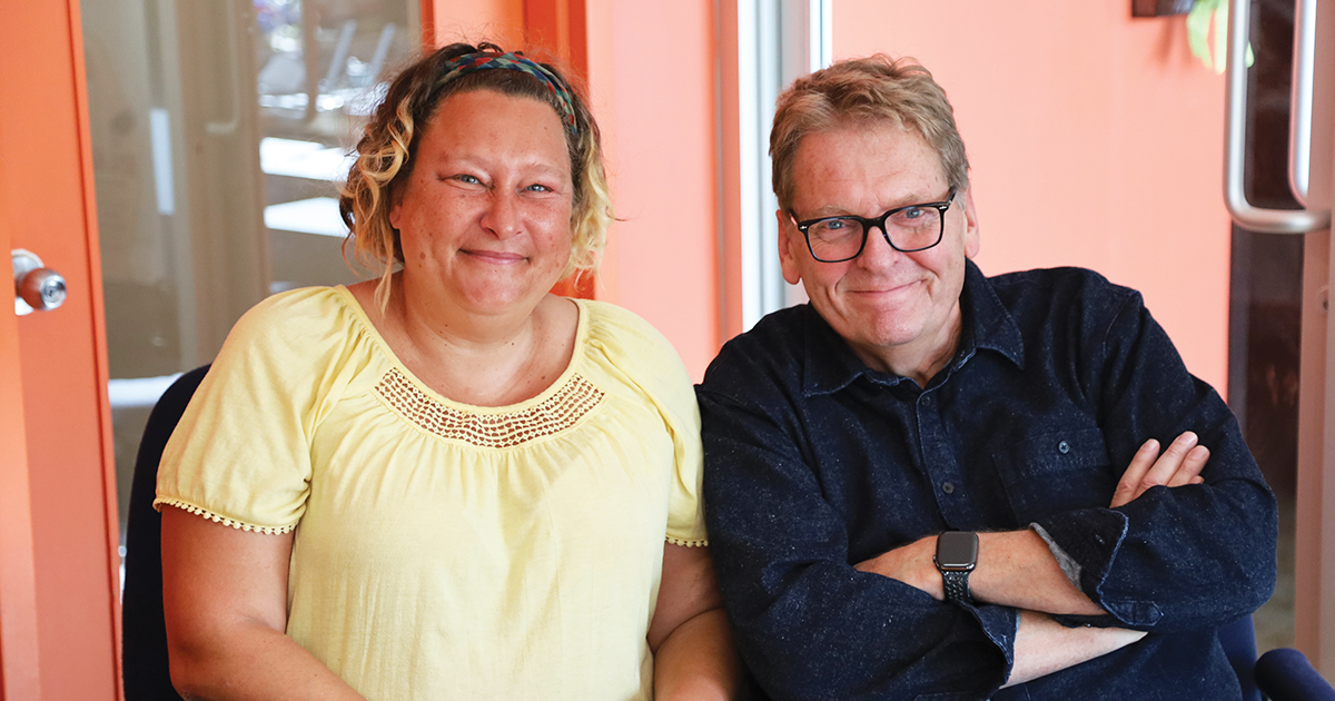 Alain Crevier et Isabelle Léveillée Blaney