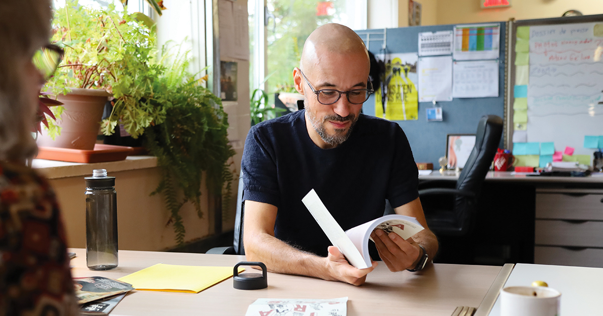 Jean-Philippe Pleau à L'Itinéraire